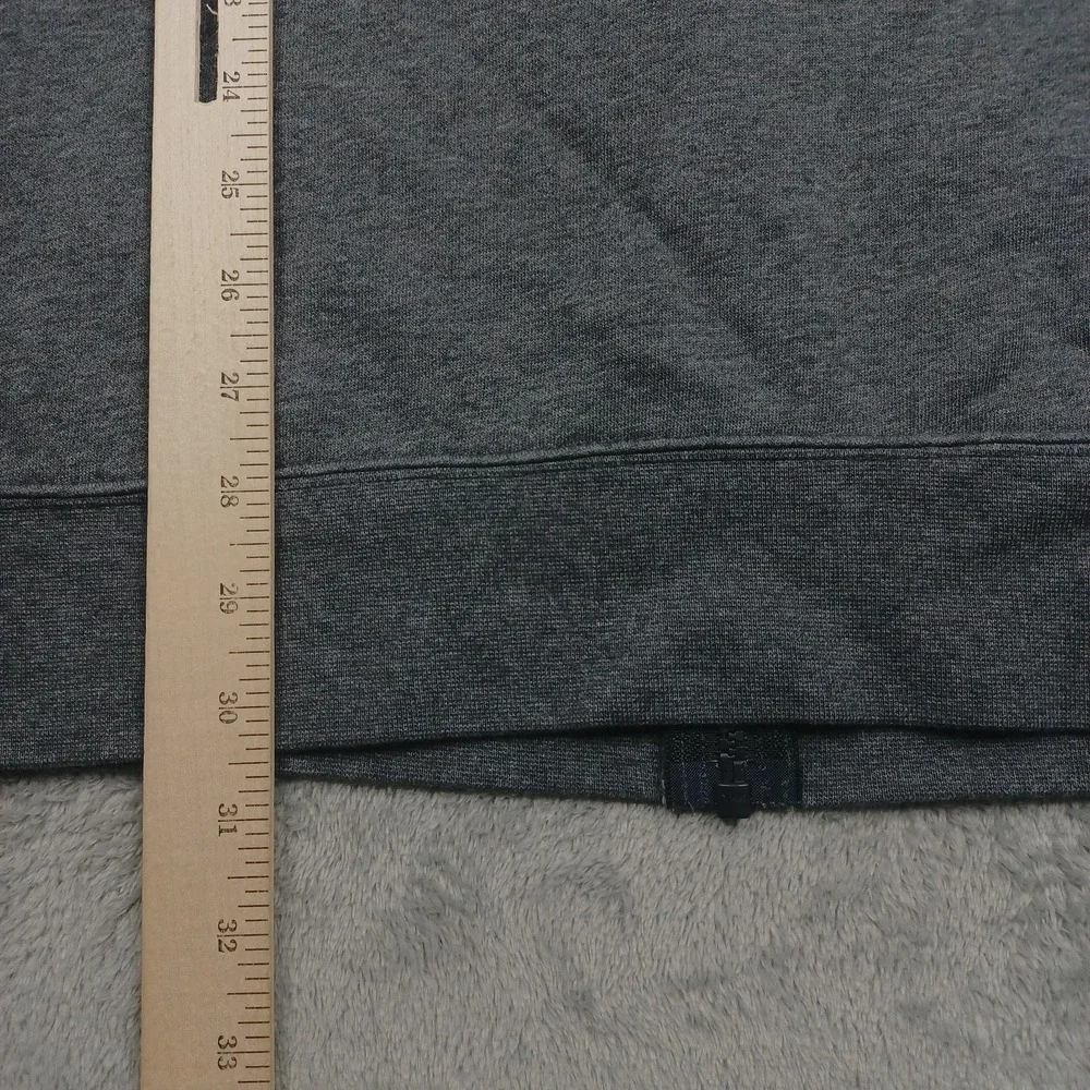 Nike Jacket‎ Mens 4XL Gray Full ZIp Hooded Pockets Casual Logo